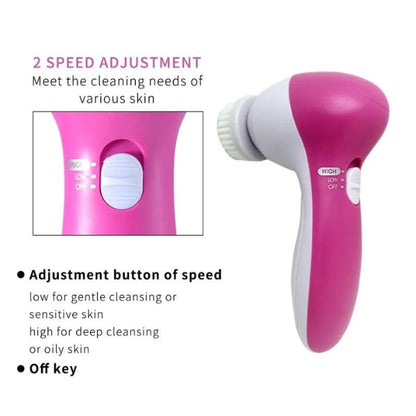 5 in 1 Facial Hair Removal & Skin Care Beauty Tool
