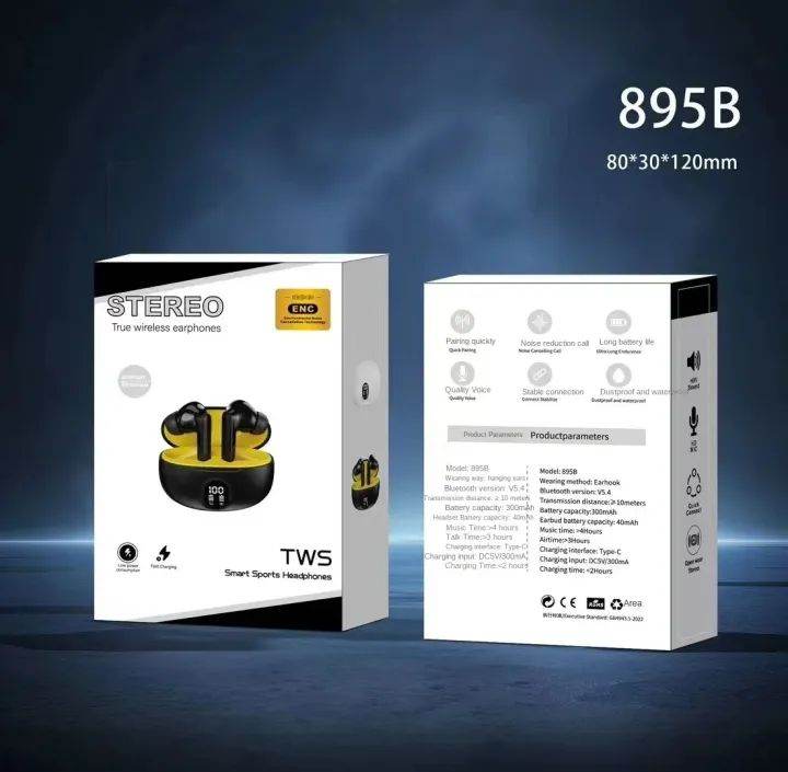 Gadget Spark HiFi Stereo Bluetooth Earbuds - Premium Sound - Gadget Spark