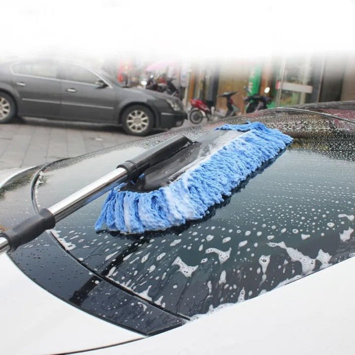 Microfiber Car Cleaning Duster | Telescopic Handle Exterior & Interior Cleaner