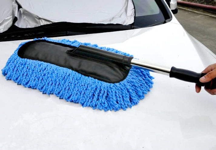 Microfiber Car Cleaning Duster | Telescopic Handle Exterior & Interior Cleaner