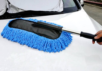 Microfiber Car Cleaning Duster | Telescopic Handle Exterior & Interior Cleaner